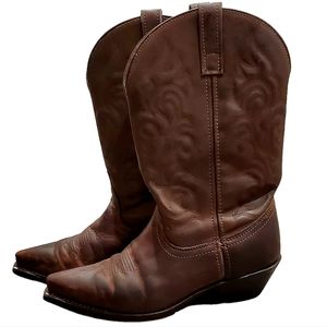 Womens Laredo Prairie Collection Western Boot Cowhide Size 8